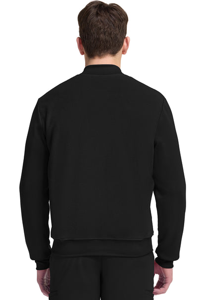 Pursuit IN528 Men's 2-Pocket Sport Bomber Jacket Black