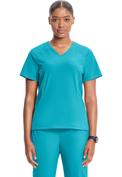 GNR8 IN620A V-Neck Top Aquaturque