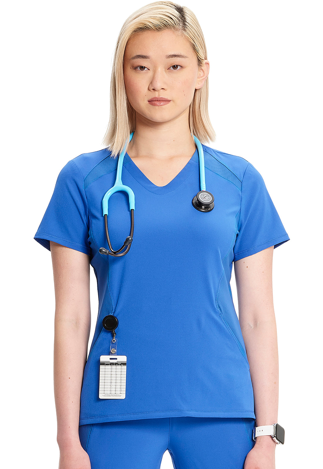 GNR8 IN620A V-Neck Top Royal