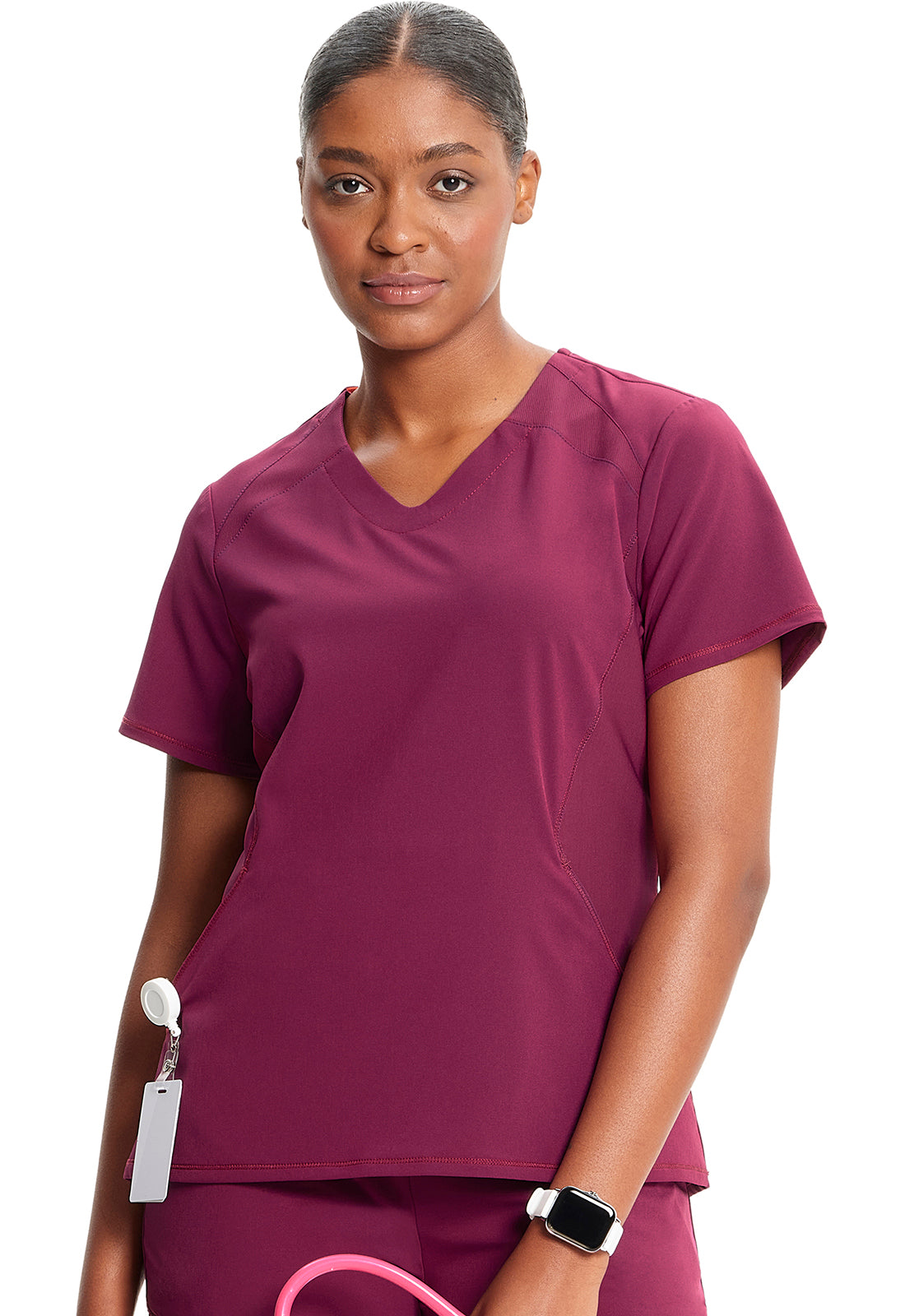 GNR8 IN620A V-Neck Top Wine