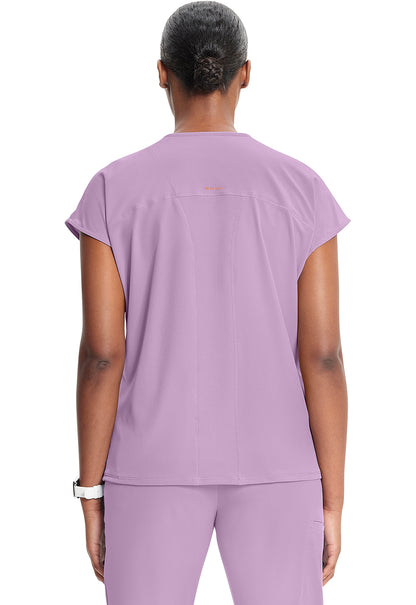 GNR8 IN622A Henley Top Livewire Lilac