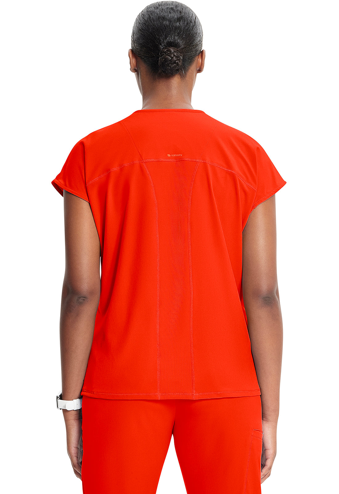 GNR8 IN622A Henley Top Vivid Orange