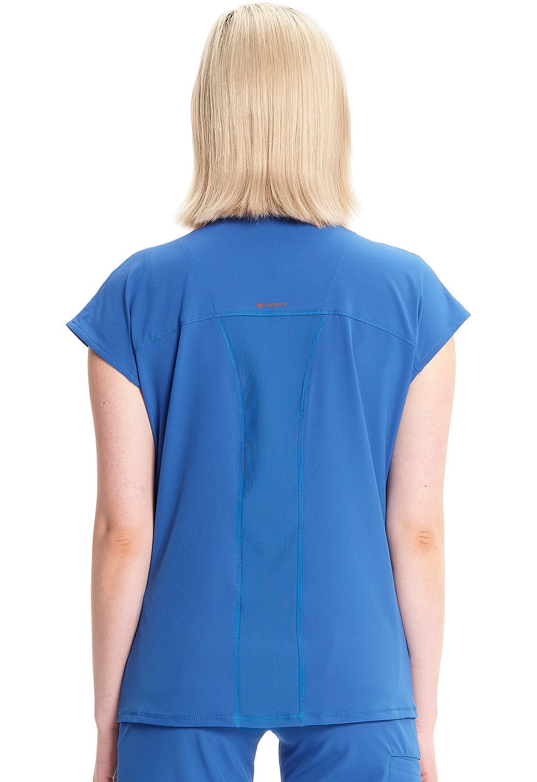 GNR8 IN622A Henley Top Royal Model Image Back | Infinity