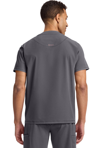 GNR8 IN628A Men's 3-Pocket Rib-Knit V-Neck Top image 4