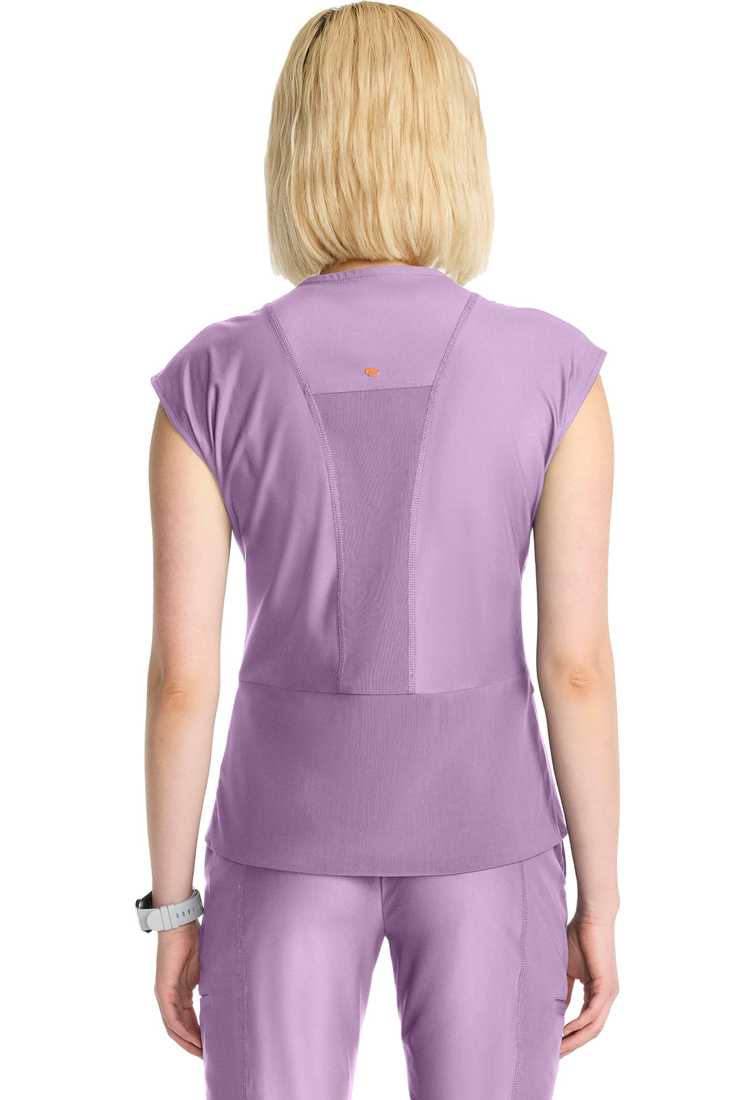 Kinetic IN645A Women's Wrap Dolman V-Neck Top Livewire Lilac