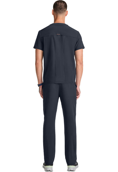GNR8 IN646A Men's Tuck-in Crew Neck Top Pewter Image