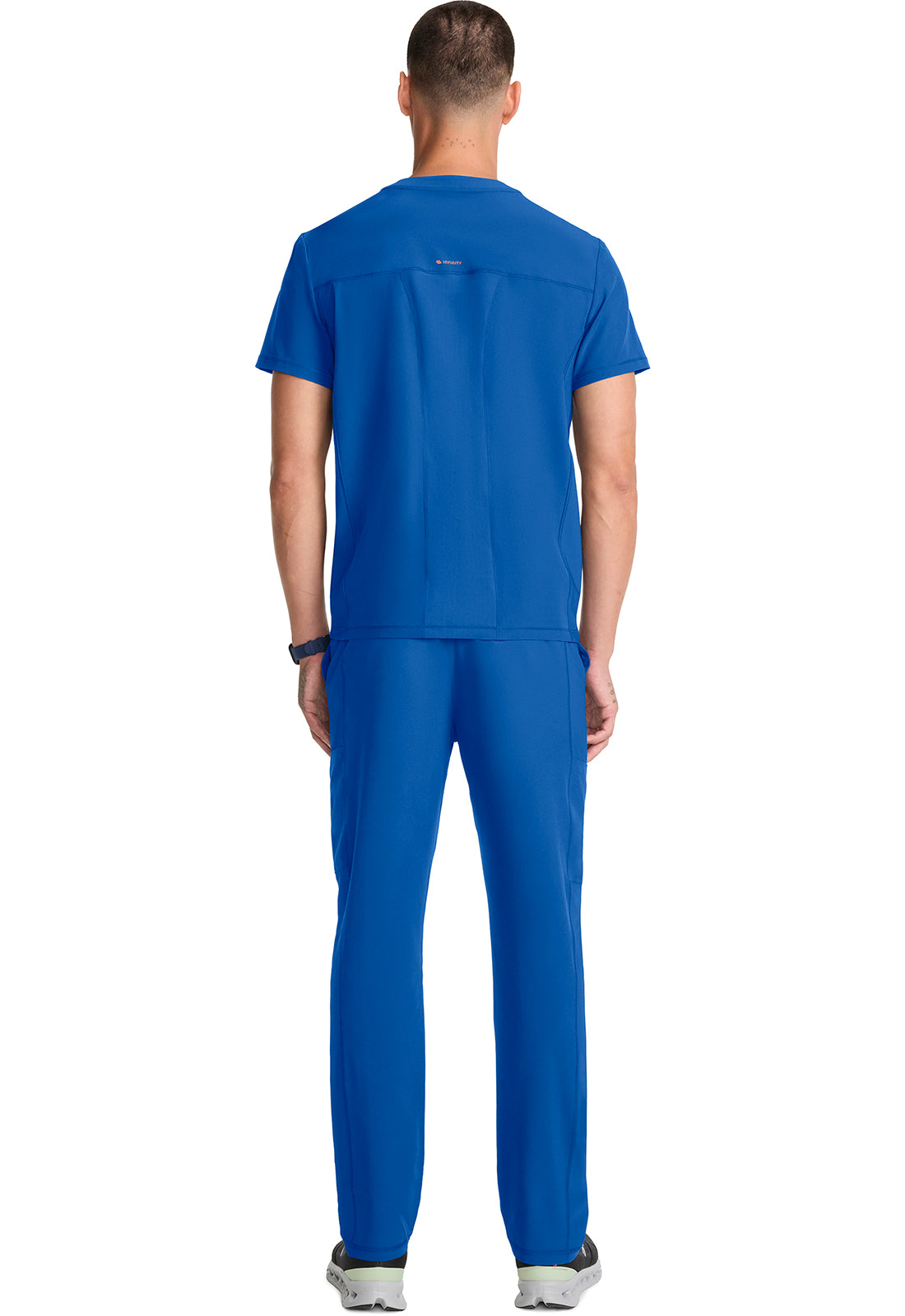 GNR8 IN646A Men's Tuck-in Crew Neck Top Royal Image