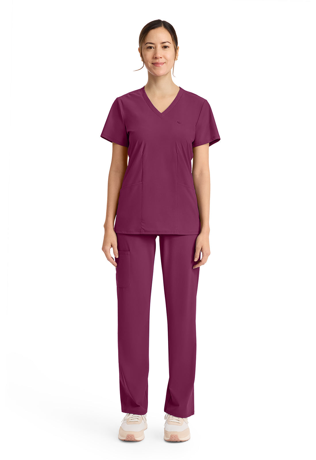 Pursuit IN647A Women's 2-Pocket V-Neck Top image 5