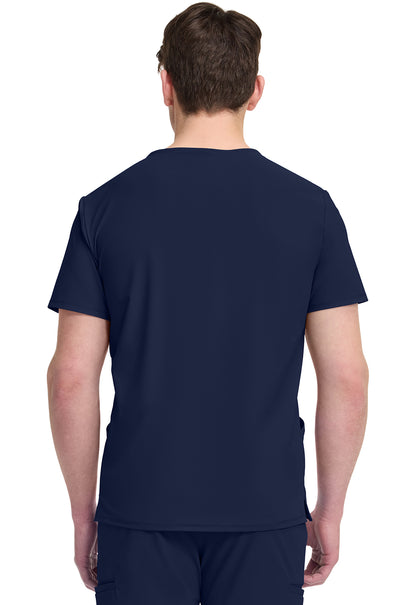 Pursuit IN651A Men's 3 Pocket V-Neck Top Navy
