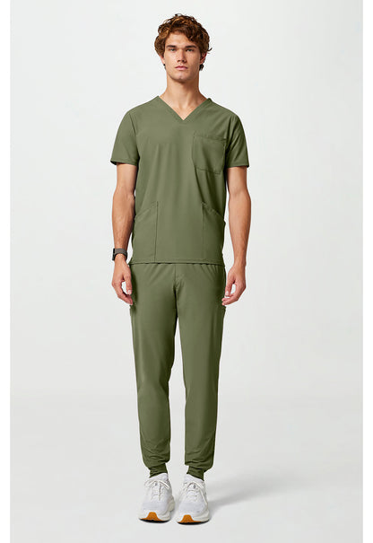 Pursuit IN651A Men's 3 Pocket V-Neck Scrub Top image 2