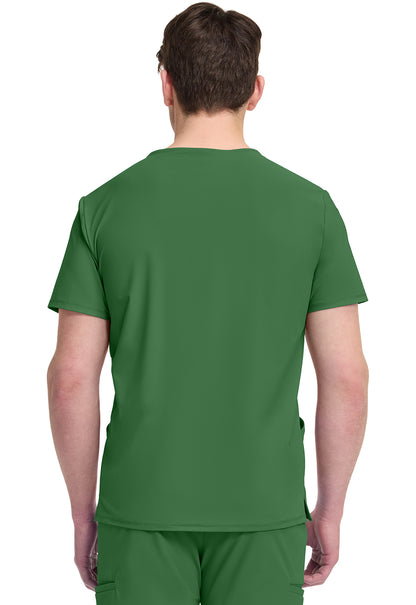 Pursuit IN651A Men's 3 Pocket V-Neck Top Retro Green