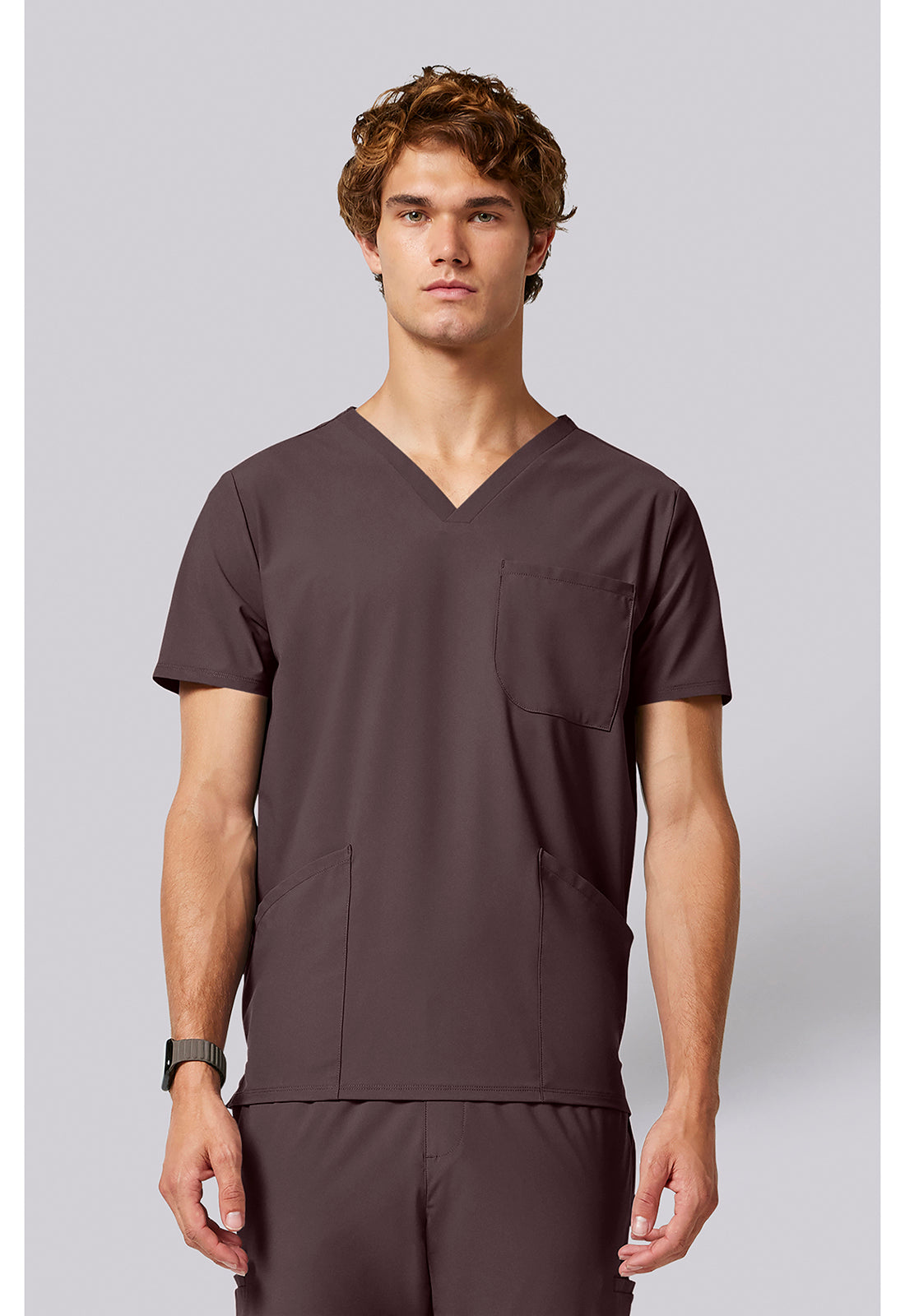 Pursuit IN651A Men's 3 Pocket V-Neck Scrub Top image 1