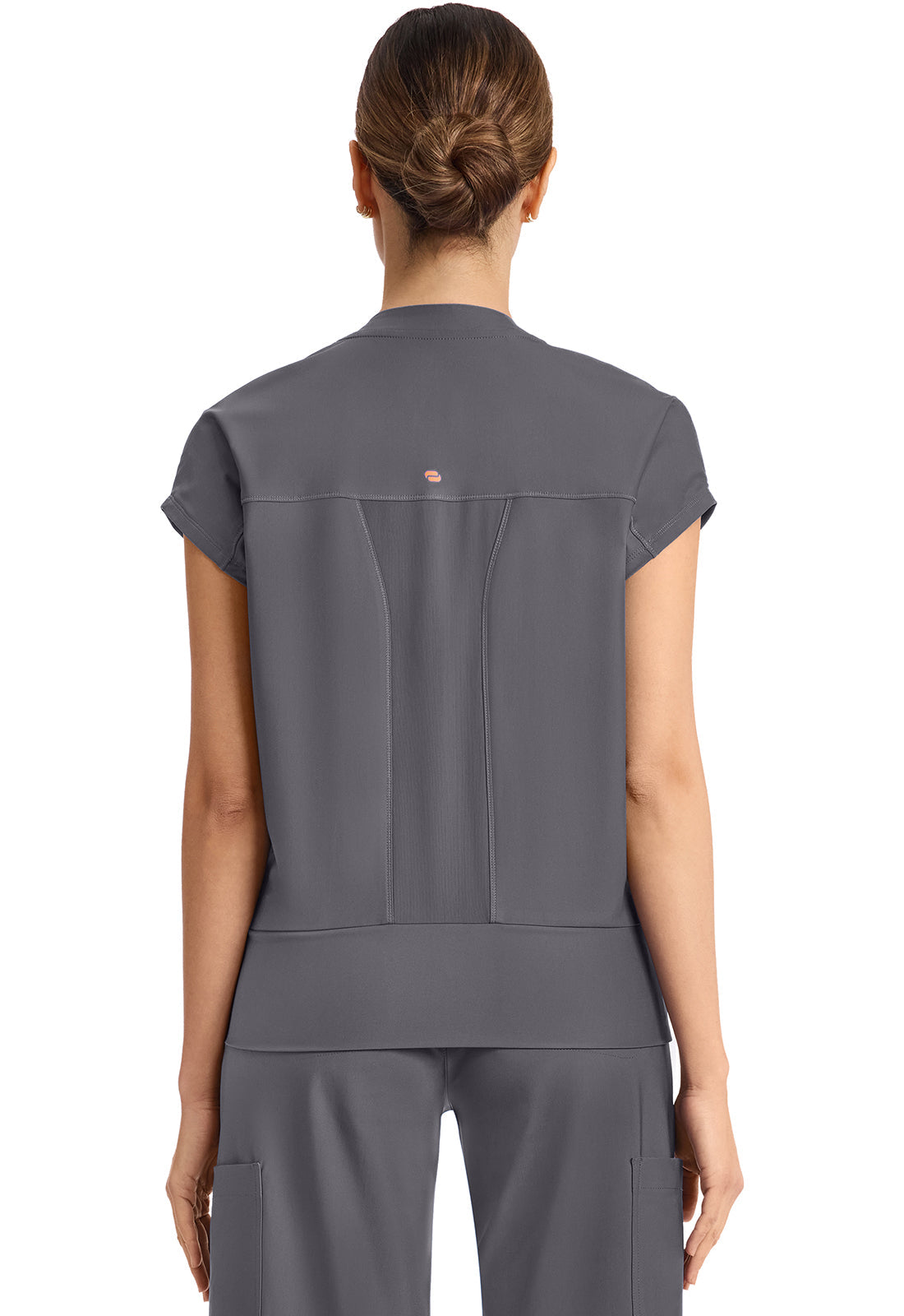 Kinetic IN655A Women's Dolman V-Neck Scrub Top image 4