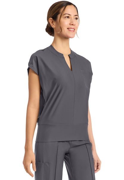 Kinetic IN655A Women's Dolman V-Neck Scrub Top image 5