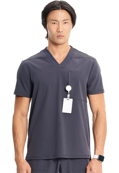 GNR8 IN700A Men's V-Neck Top Pewter