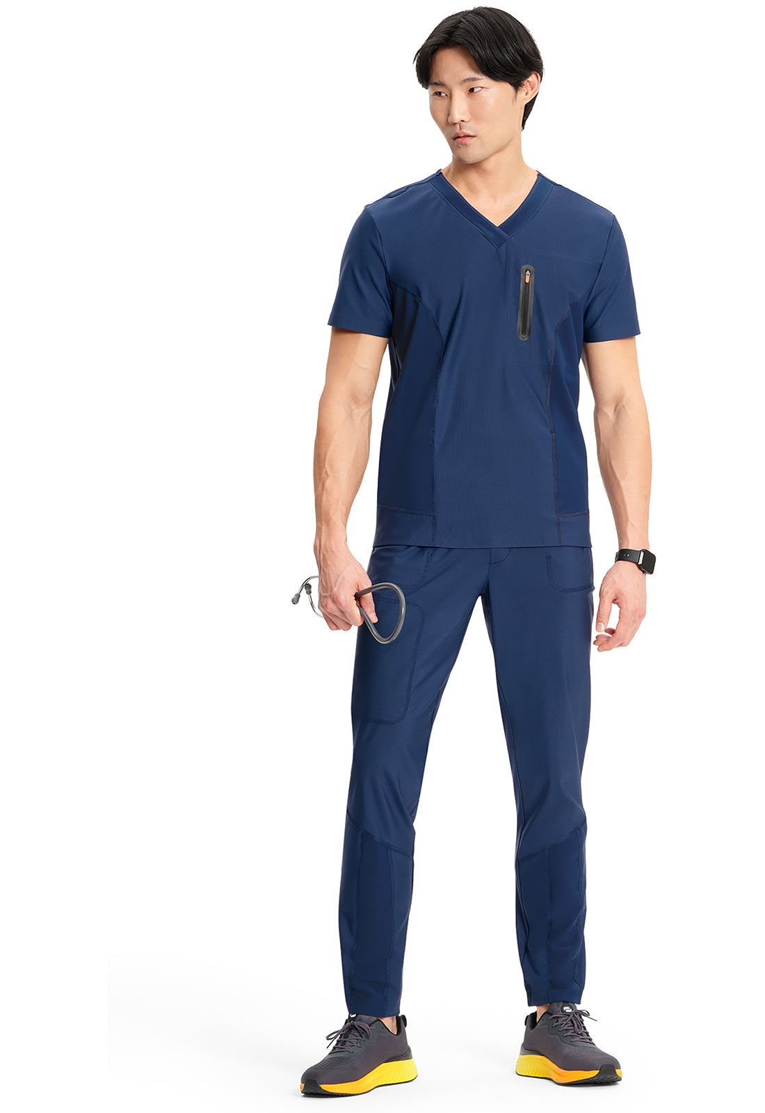 GNR8 Kinetic  IN823A Men's Knit V-Neck Top image 4