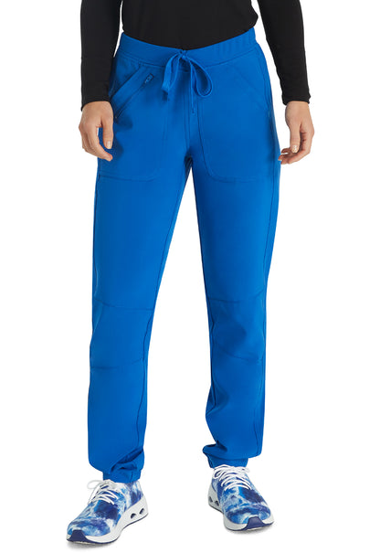 Inspira Flex IP042A Hybrid Hem Jogger Royal Model Image Front | Inspira