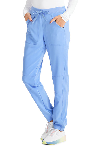 Inspira Flex IP042A Hybrid Hem Jogger Ciel Model Image Right Side | Inspira