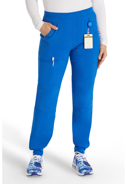 Inspira Flex IP045A Mid Rise Jogger Royal Model Image Front | Inspira