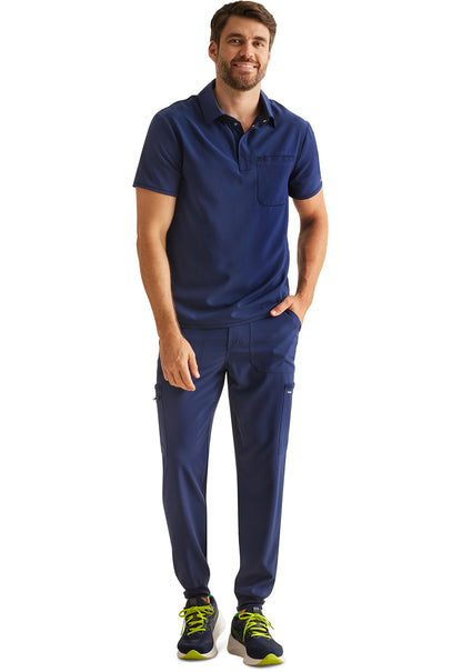 Inspira Flex IP855A Men's Polo Shirt Navy