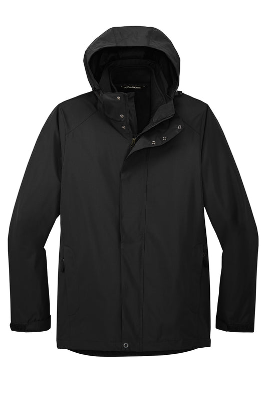 Port Authority All-Weather 3-in-1 Jacket J123 Black