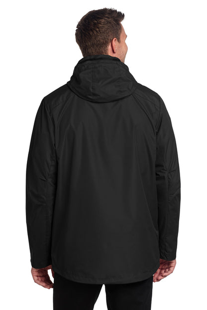 Port Authority All-Weather 3-in-1 Jacket J123 Black