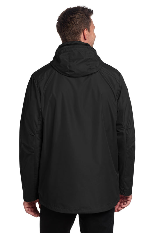 Port Authority All-Weather 3-in-1 Jacket J123 Black