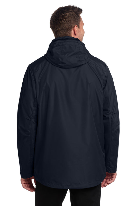 Port Authority All-Weather 3-in-1 Jacket J123 River Blue Navy