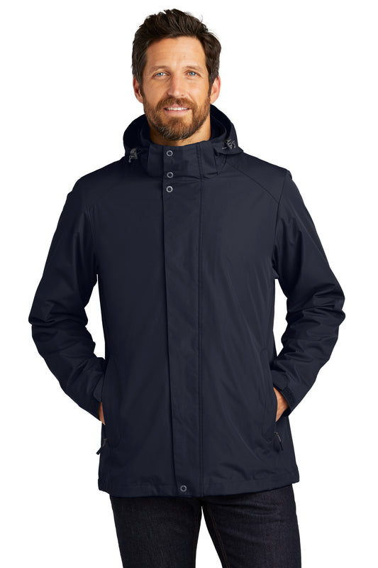 Port Authority All-Weather 3-in-1 Jacket J123 River Blue Navy