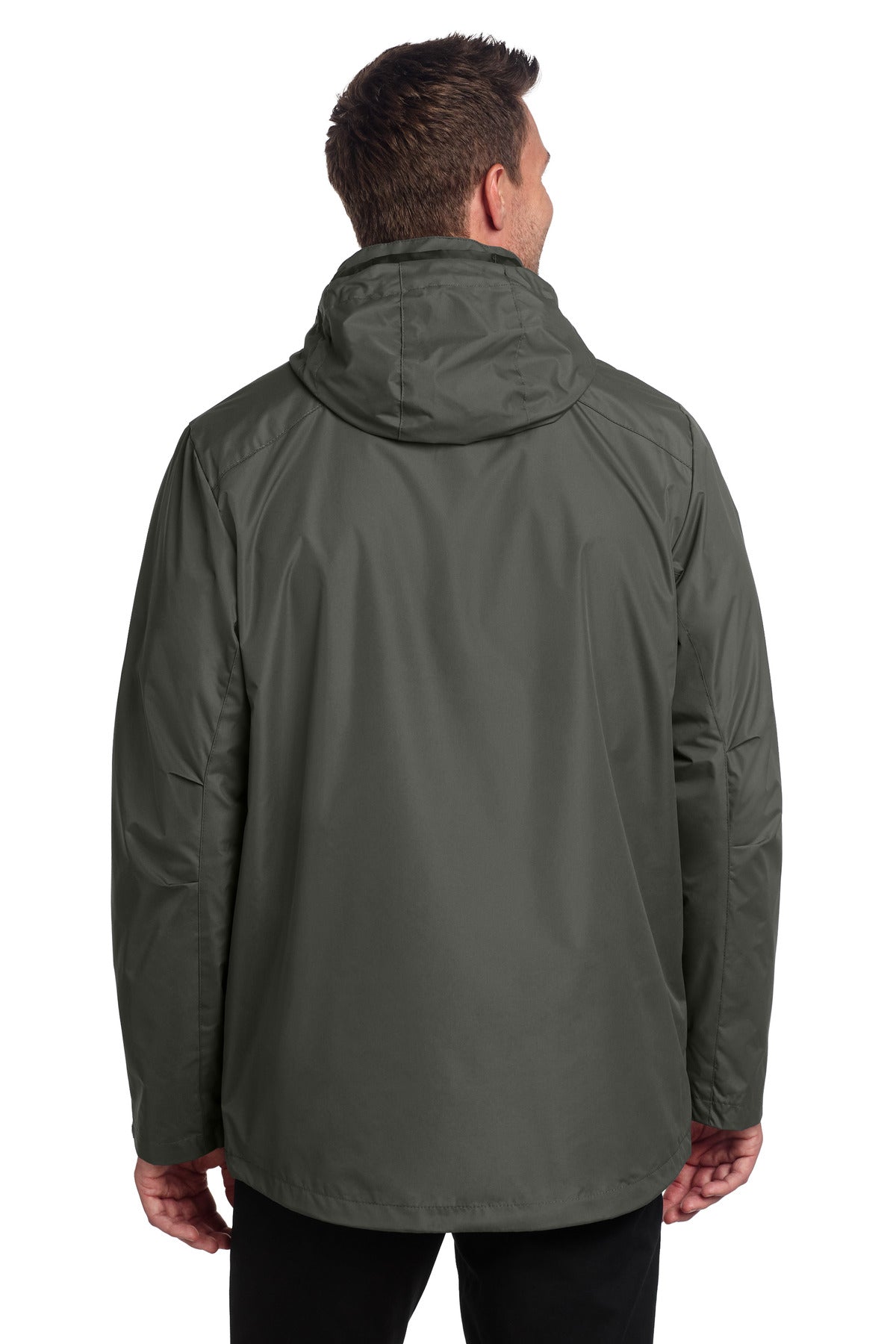 Port Authority All-Weather 3-in-1 Jacket J123 Storm Grey