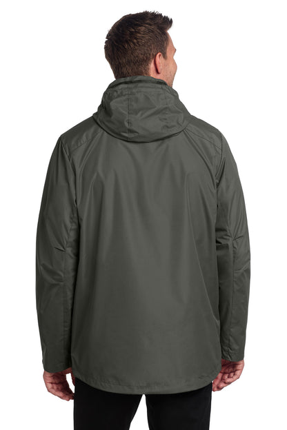 Port Authority All-Weather 3-in-1 Jacket J123 Storm Grey
