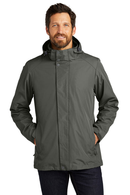 Port Authority All-Weather 3-in-1 Jacket J123 Storm Grey