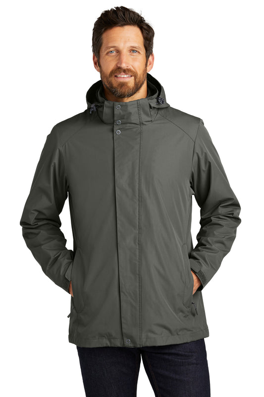 Port Authority All-Weather 3-in-1 Jacket J123 Storm Grey