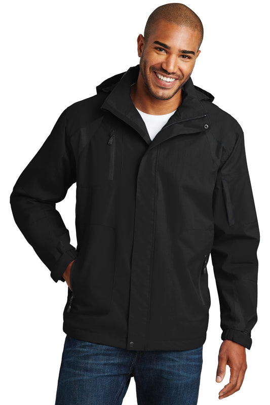 Port Authority All-Season II Jacket. J304 Black/ Black