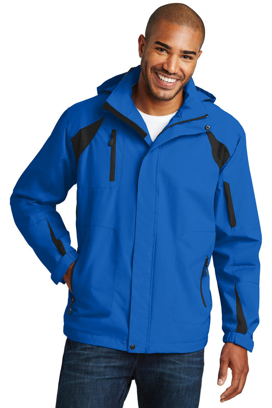Port Authority All-Season II Jacket. J304 Snorkel Blue/ Black