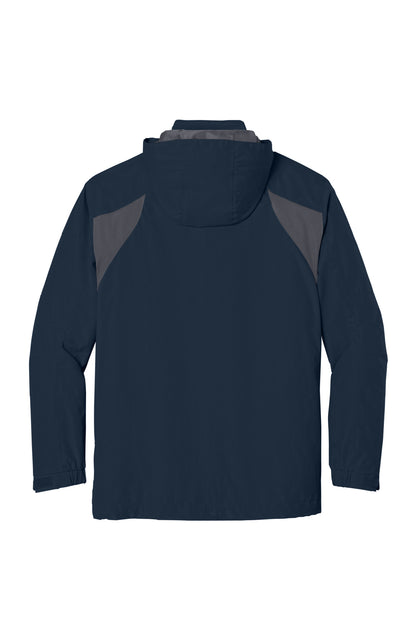 Port Authority All-Season II Jacket J304 True Navy/ Iron Grey