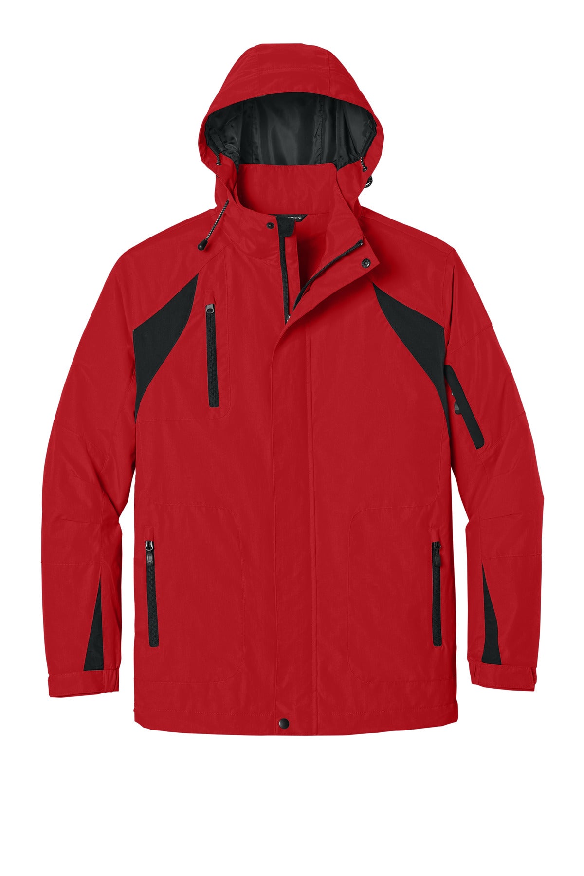 Port Authority All-Season II Jacket J304 True Red/ Black