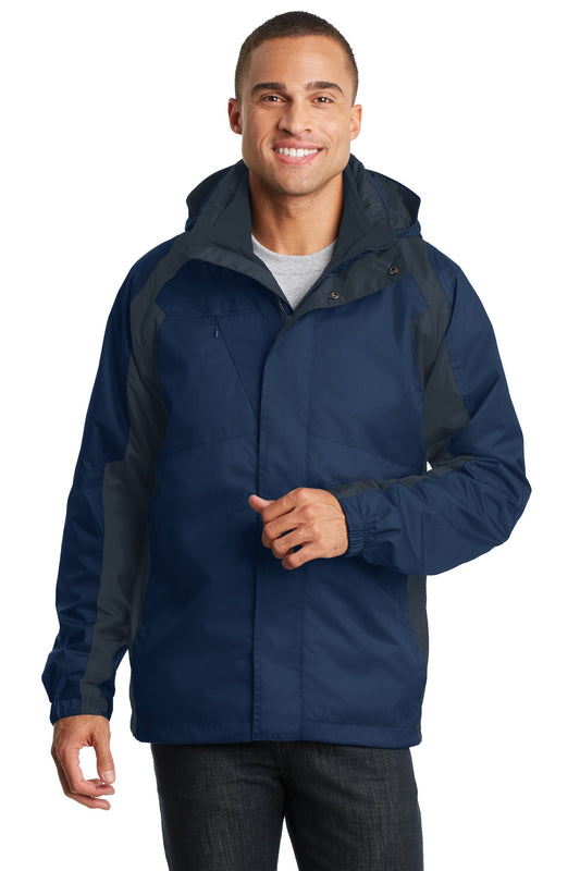 Port Authority Ranger 3-in-1 Jacket. J310 Insignia Blue/ Navy Eclipse