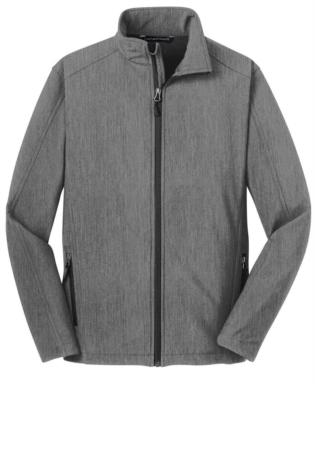 Port Authority Core Soft Shell Jacket. J317 Pearl Grey Heather