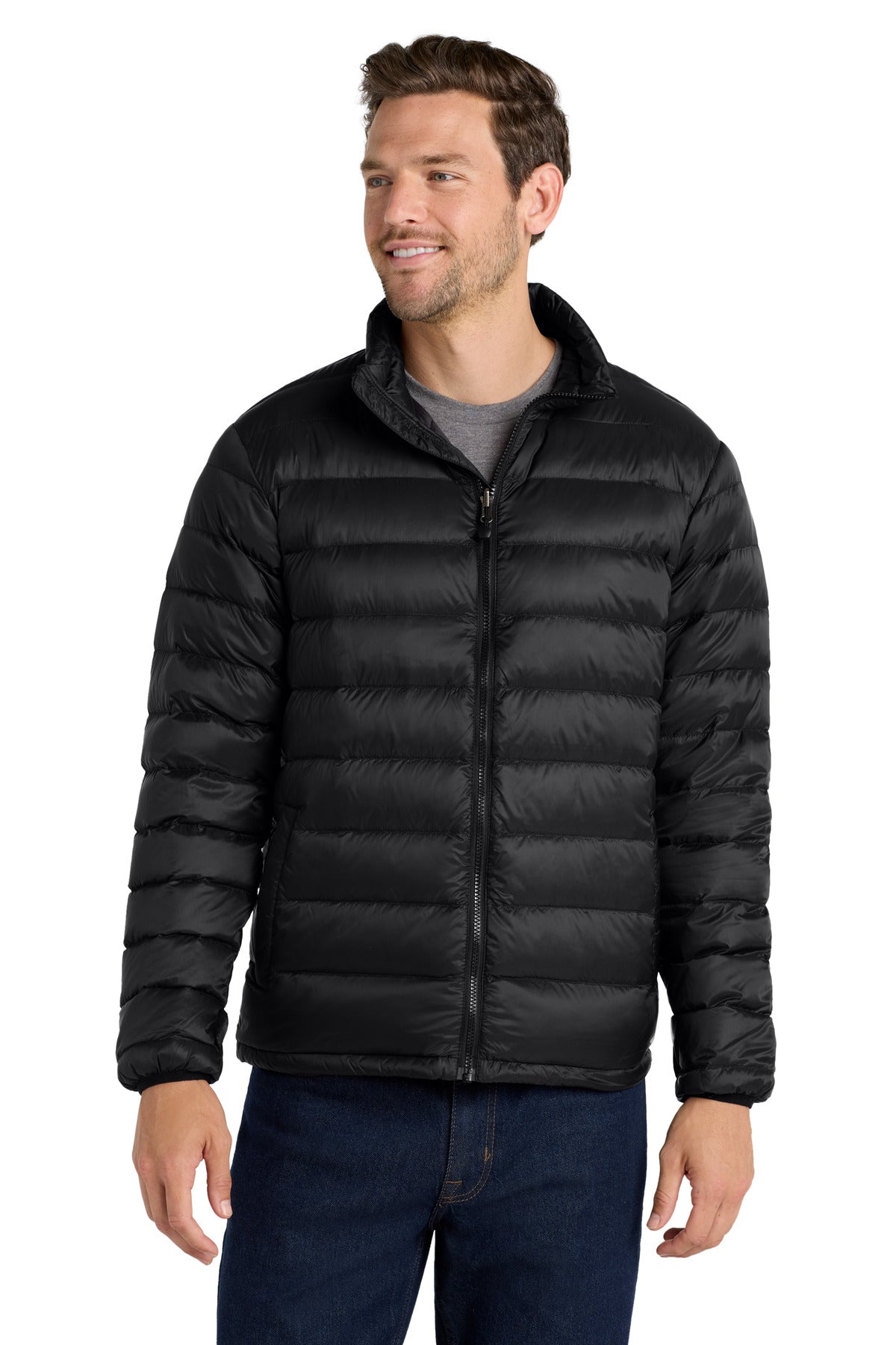 Port Authority Down Jacket. J323 Black