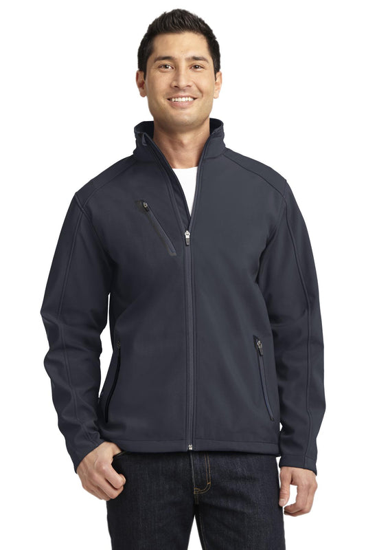 Port Authority Welded Soft Shell Jacket. J324 Battleship Grey