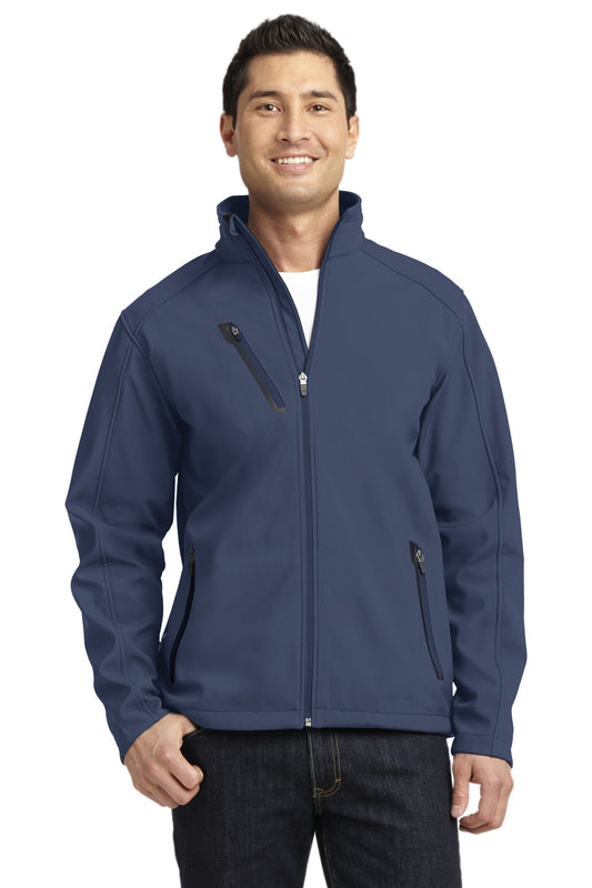Port Authority Welded Soft Shell Jacket. J324 Dress Blue Navy