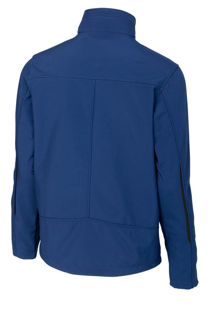 Port Authority Welded Soft Shell Jacket. J324 Estate Blue