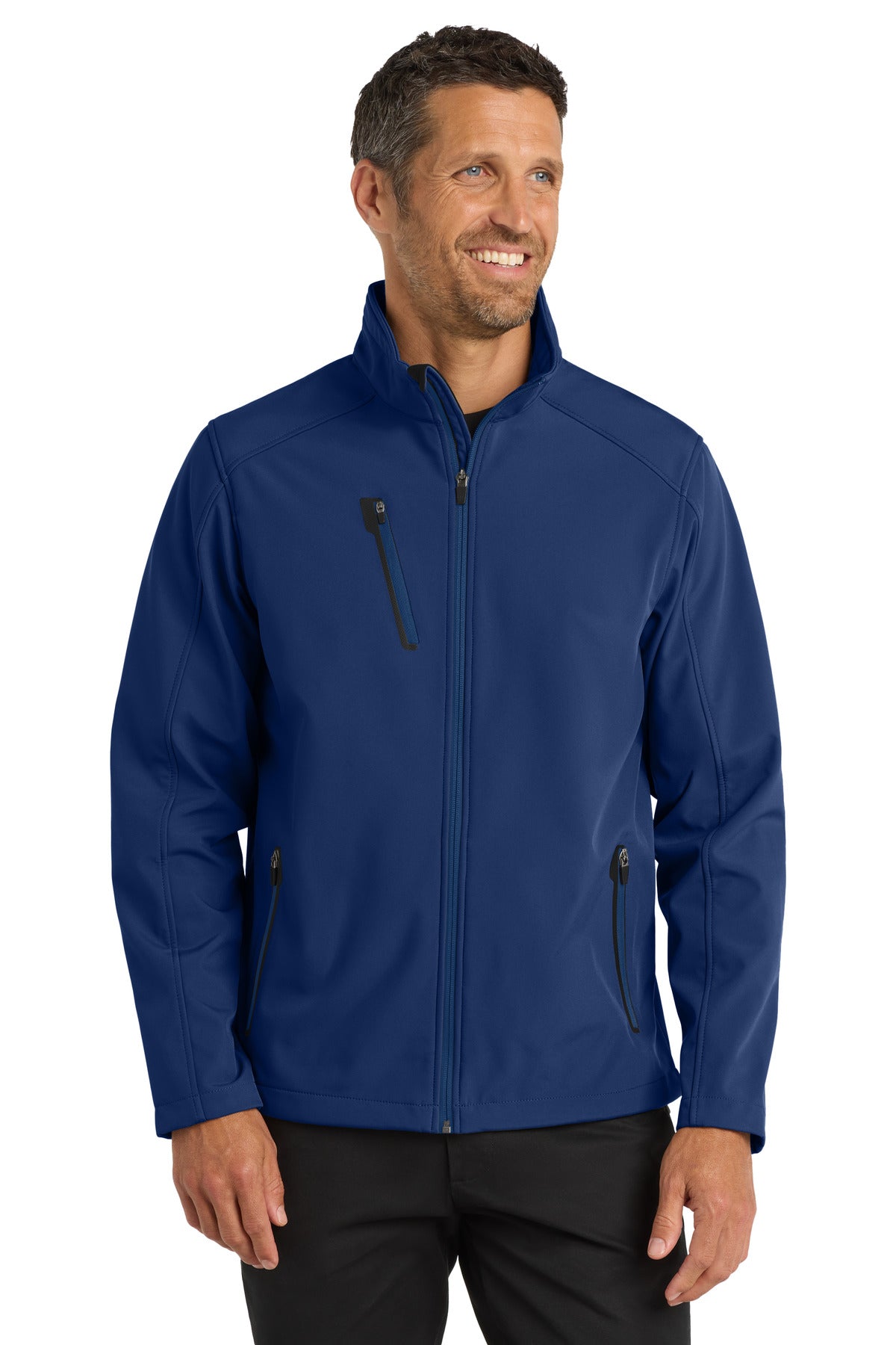 Port Authority Welded Soft Shell Jacket J324 Estate Blue