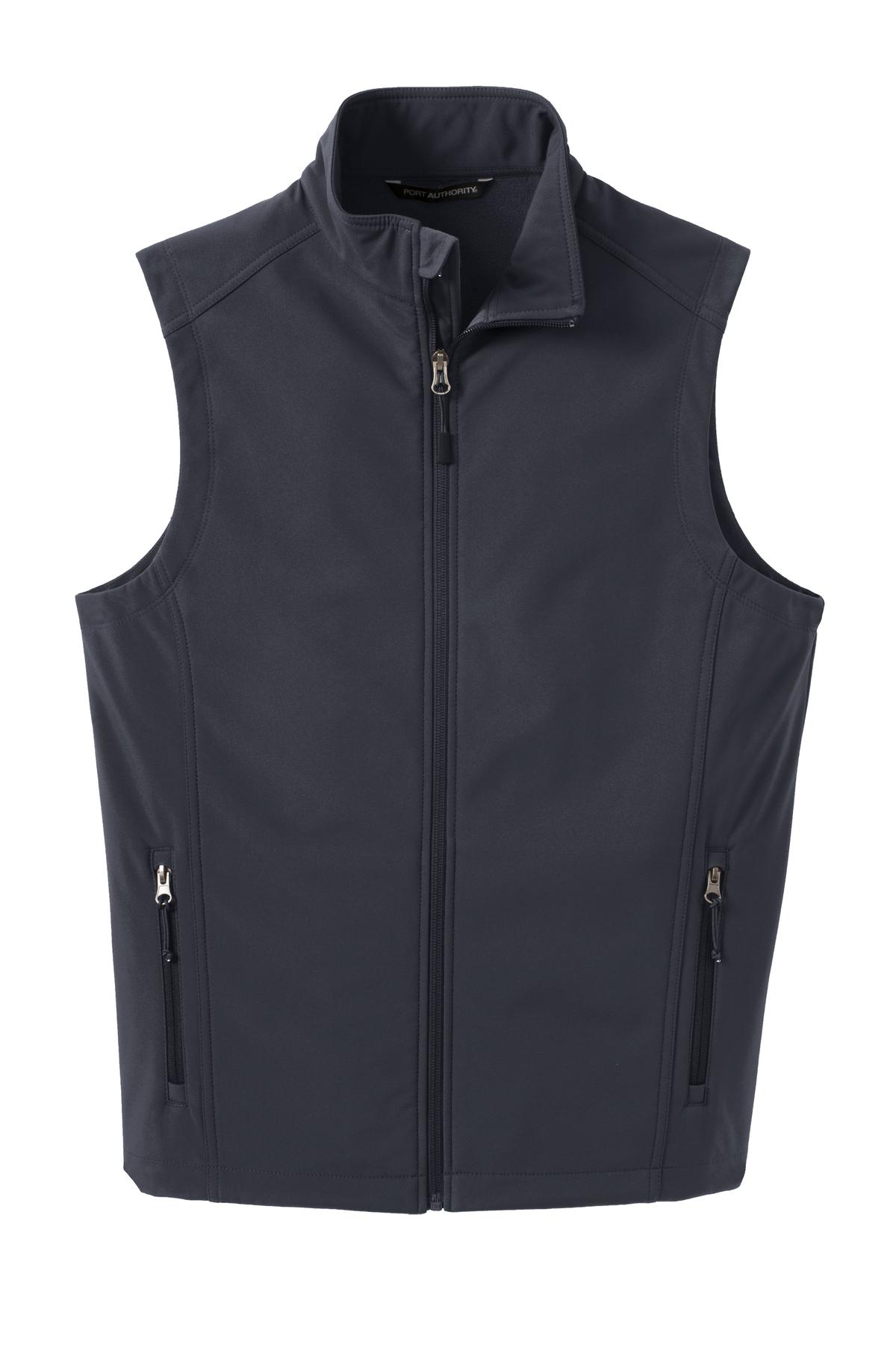 Port Authority Core Soft Shell Vest J325 Battleship Grey