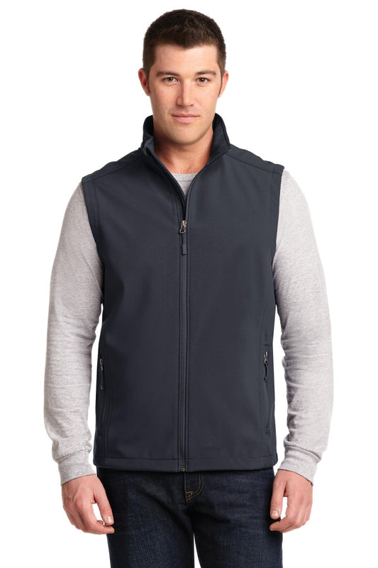 Port Authority Core Soft Shell Vest. J325 Battleship Grey