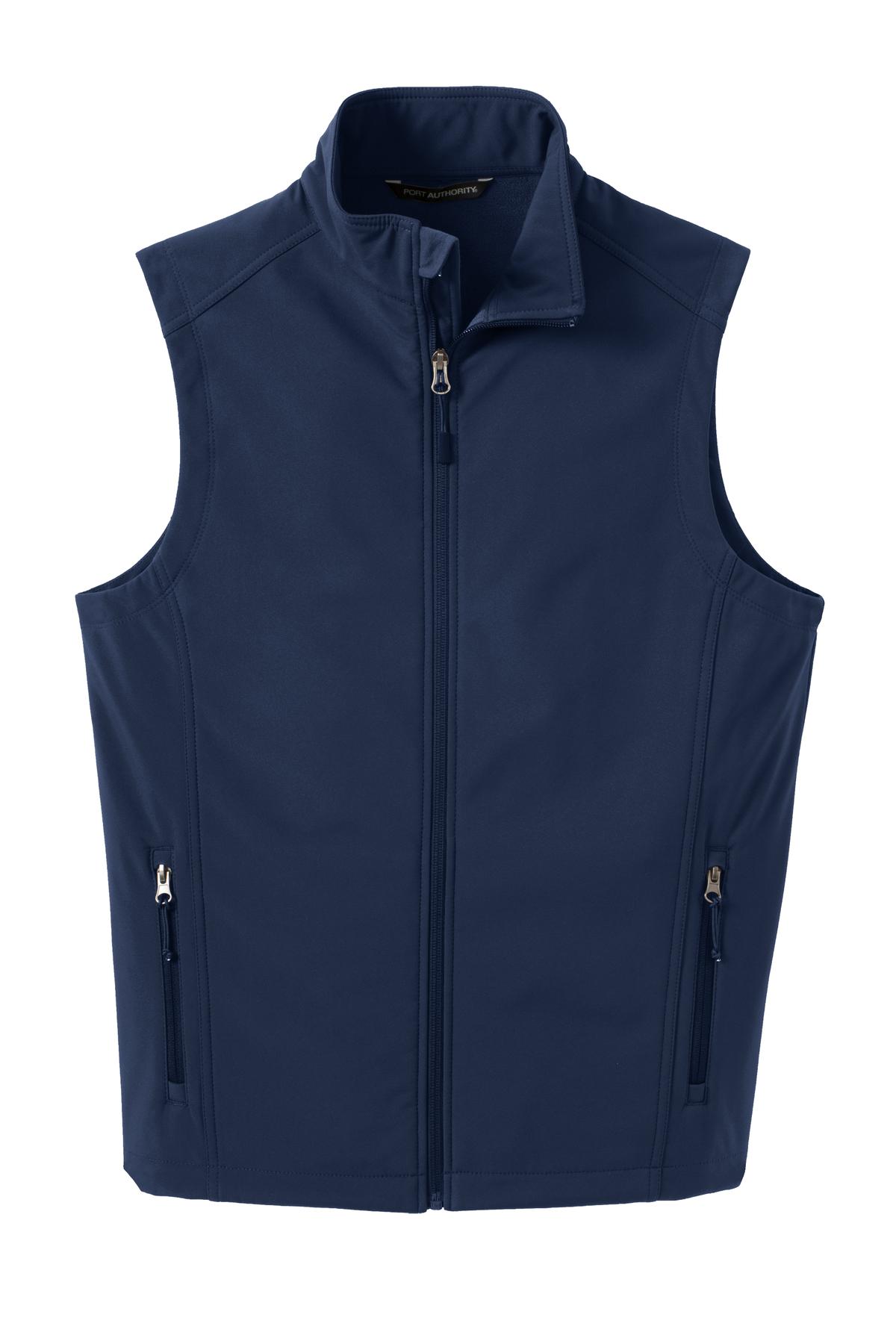Port Authority Core Soft Shell Vest. J325 Dress Blue Navy