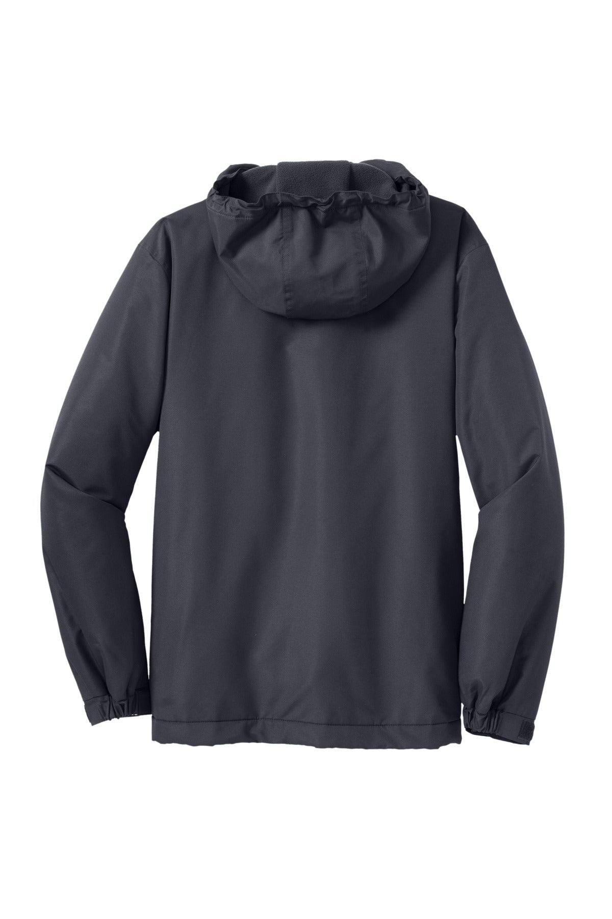 Port Authority Hooded Charger Jacket. J327 Battleship Grey