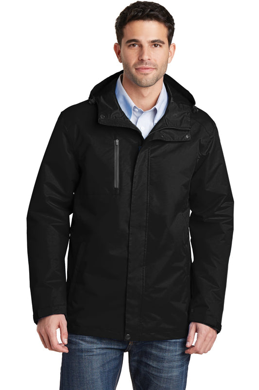 Port Authority All-Conditions Jacket. J331 Black