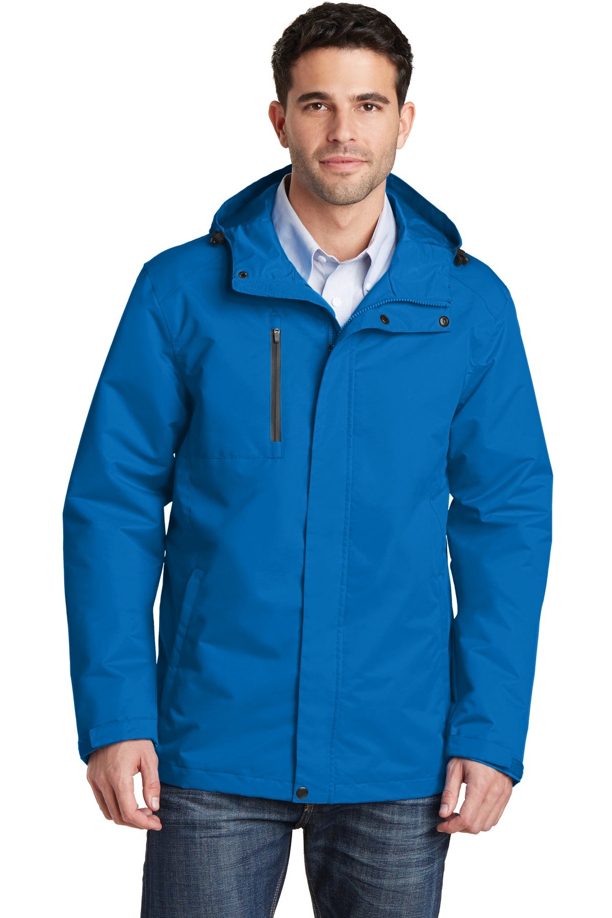 Port Authority All-Conditions Jacket. J331 Direct Blue